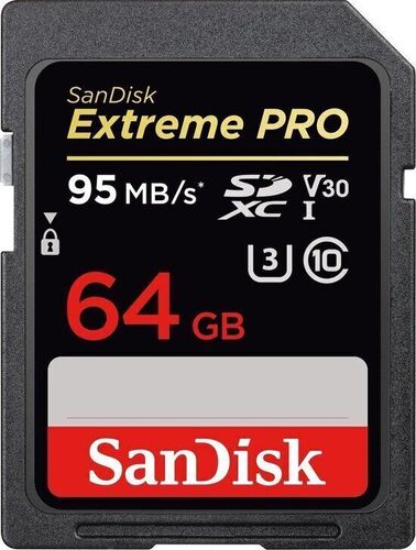 SD card 64GB 95MB/s