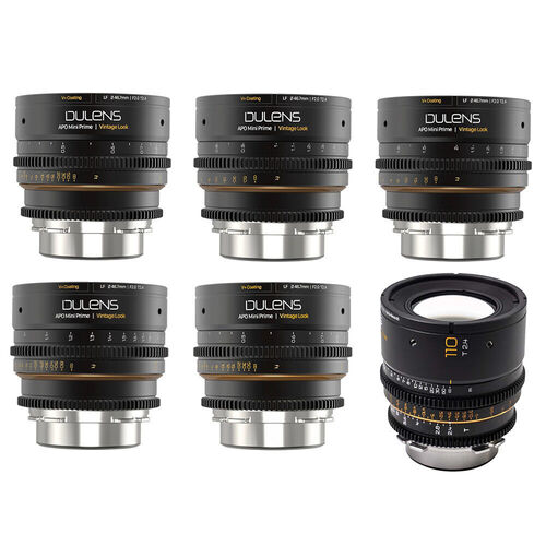 Dulens Mini Cine Prime Set (21/31/43/58/85/110mm) (PL)